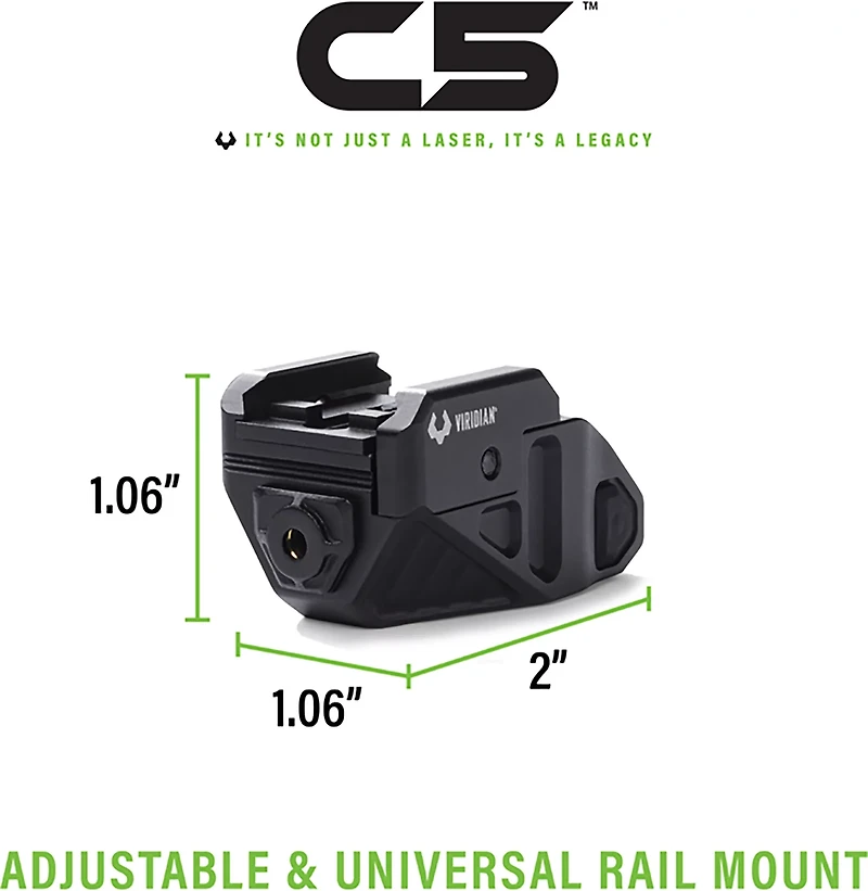 Viridian C5 Universal Green Laser Sight