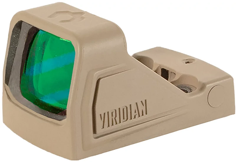 Viridian RFX11 FDE 1 x 16 mm Micro Green Dot Reflex Sight with SHIELD RMSc Footprint