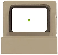 Viridian RFX11 FDE 1 x 16 mm Micro Green Dot Reflex Sight with SHIELD RMSc Footprint