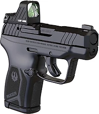 Viridian Custom 1x16 RFX for Ruger LCP Max, Micro Green Dot Rear Sight Mount featuring INSTANT-ON