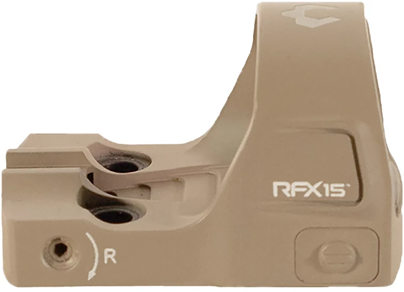 Viridian RFX15 FDE 1 x 17 mm Micro Green Dot Reflex Sight with SHIELD Footprint