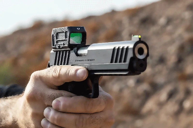 Viridian RFX44 Compact Closed Emitter Green Dot Sight with RMR Adapter