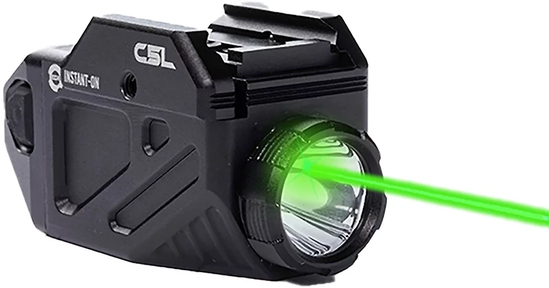 Viridian C5L Universal Green Laser and 650 lm Light with Rechargeable Battery, INSTANT-ON, and SafeCharge Power Bank