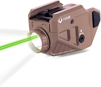 Viridian C5L Micro Universal Green Laser and 550 lm Light with Rechargeable Battery, INSTANT-ON, and SafeCharge Power Bank