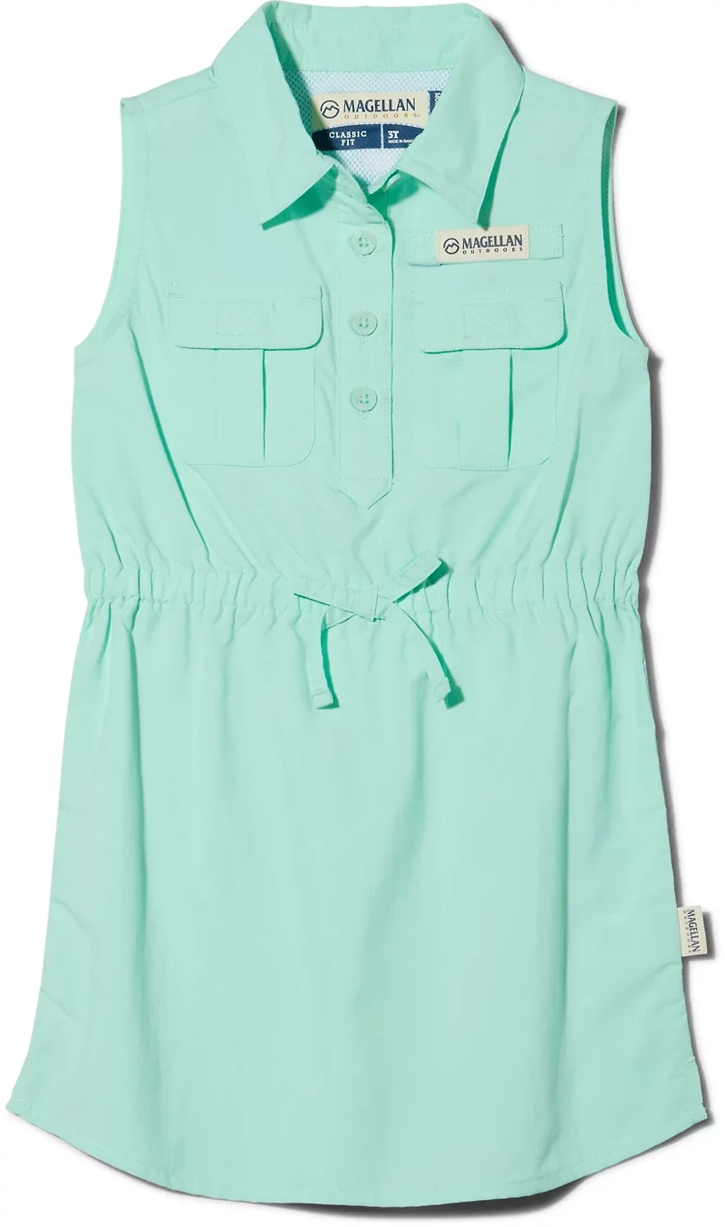 Magellan Outdoors Toddler Girls' Laguna Madre Sleeveless Dress