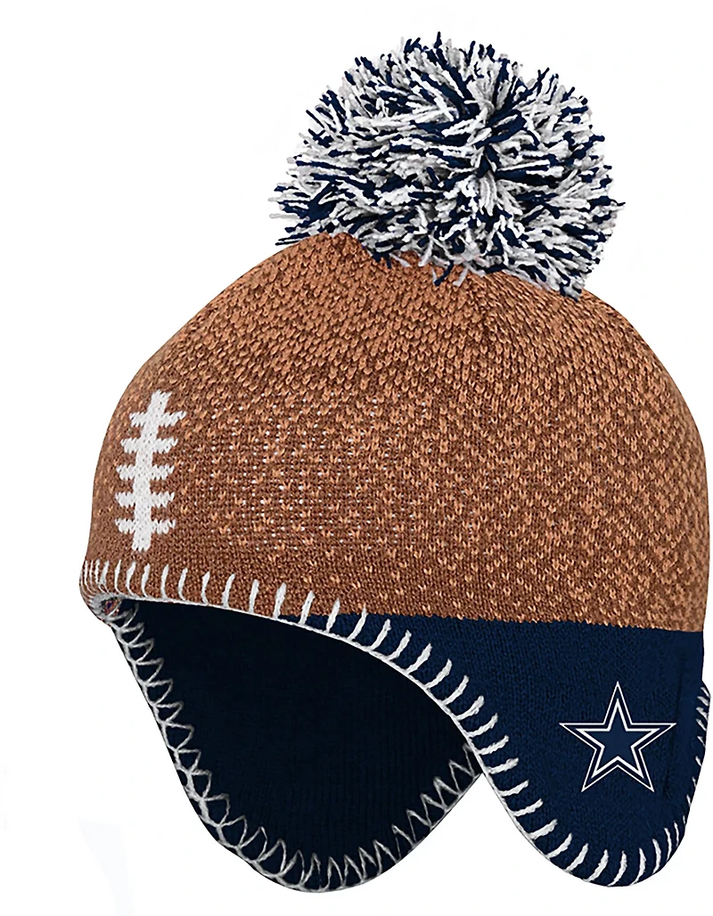 Outerstuff Youth Dallas Cowboys Football Head Knit Winter Hat
