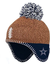 Outerstuff Youth Dallas Cowboys Football Head Knit Winter Hat