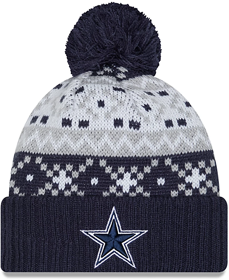 New Era Men's Dallas Cowboys Knit Nostalgia Beanie