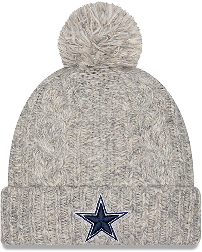 New Era Women's Dallas Cowboys Knit Shimmer Beanie
