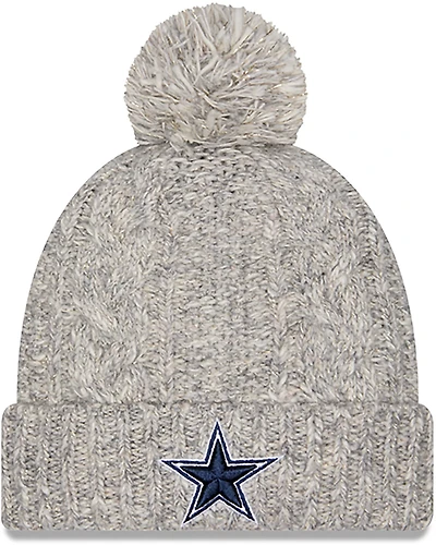New Era Women's Dallas Cowboys Knit Shimmer Beanie