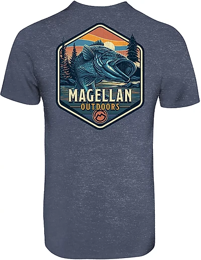 Magellan Outdoors Men's Hexa Jump Short Sleeve Graphic T-shirt
