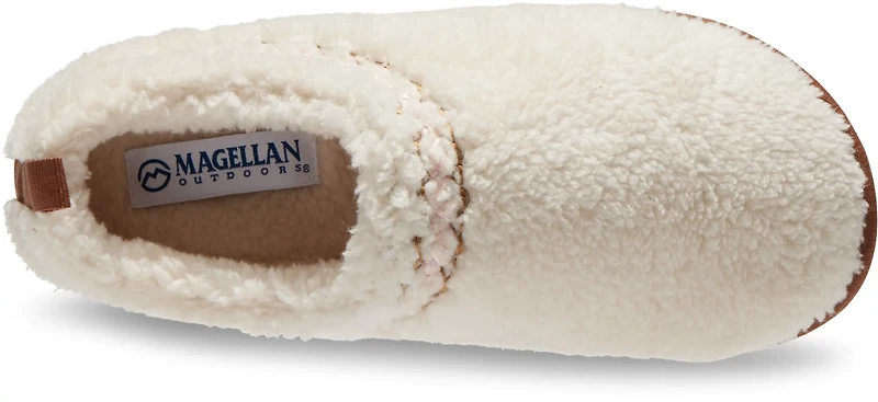 Magellan Outdoors Women's Faux Sherpa Fashion Mule