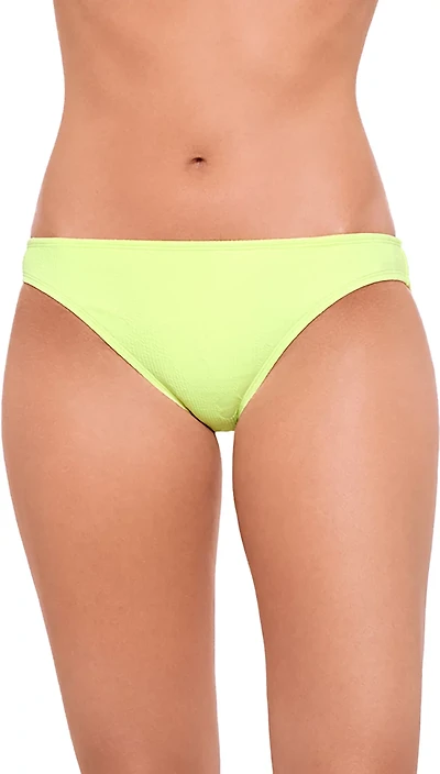 O'Rageous Juniors' Floral Texture Basic Hipster Swim Bottom