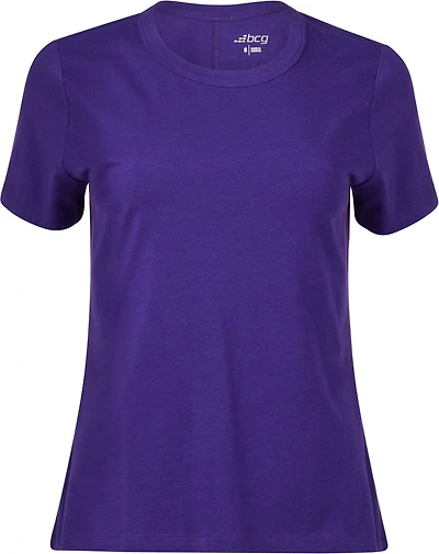 BCG Women's Sign Relaxed Crew Jersey T-shirt