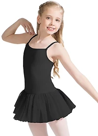 Capezio Girls' Camisole Tutu Dress With Glitter