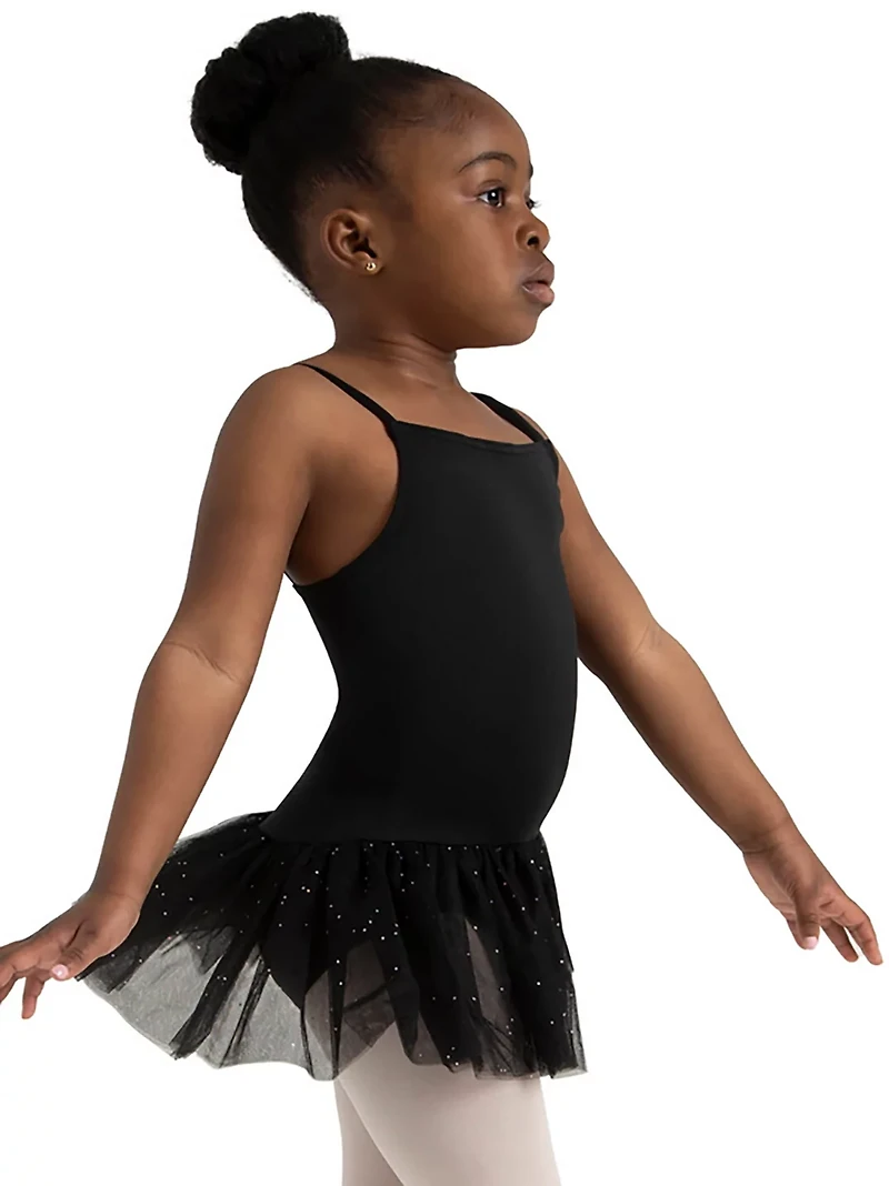 Capezio Girls' Camisole Tutu Dress With Glitter