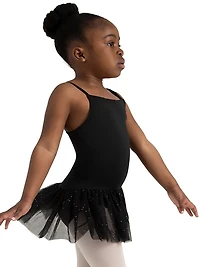 Capezio Girls' Camisole Tutu Dress With Glitter