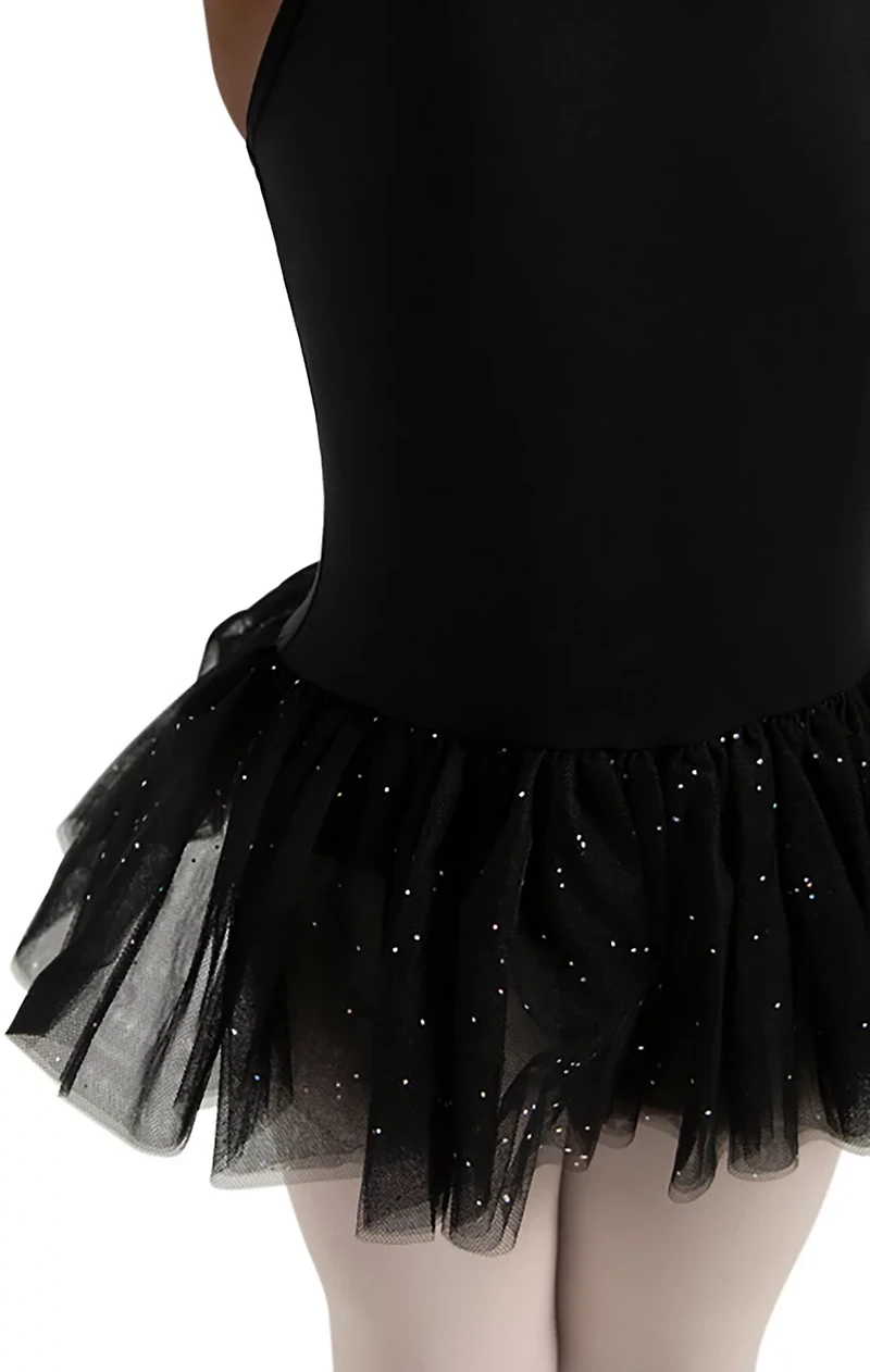 Capezio Girls' Camisole Tutu Dress With Glitter
