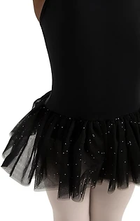 Capezio Girls' Camisole Tutu Dress With Glitter
