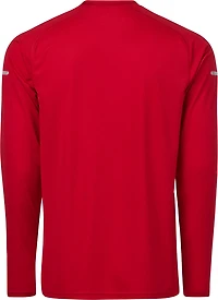 BCG Men's Run Grid Mesh Long Sleeve T-shirt