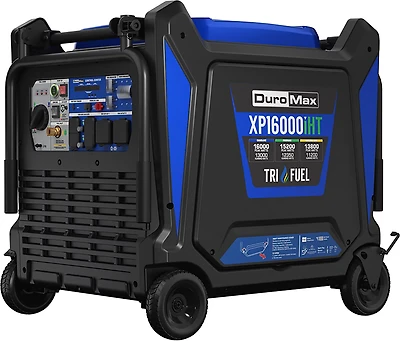 DuroMax XP16000iHT 16,000 Watt Portable Tri Fuel Inverter Generator with CO Alert