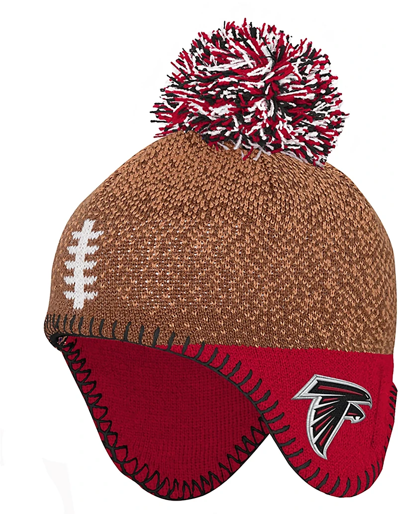 Outerstuff Infants' Falcons Football Head Knit Hat