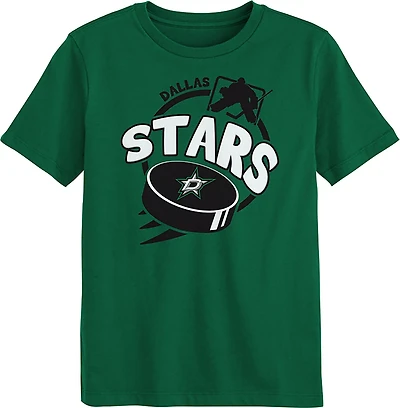 Outerstuff Boys' 4-7 Dallas Stars Slap Shot T-shirt