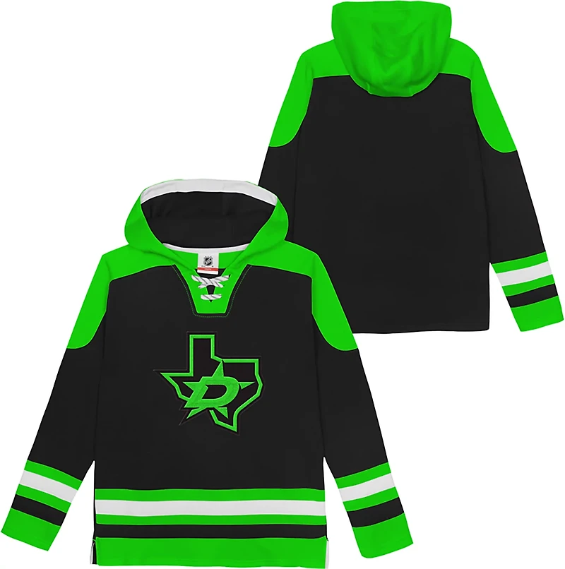 Outerstuff Boys' (4-7) Dallas Stars 3rd Pullover Hockey Hoodie