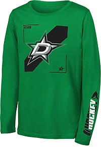 Outerstuff Boys' Dallas Stars Winning Clapper 3-in-1 Combo T-shirt Pack