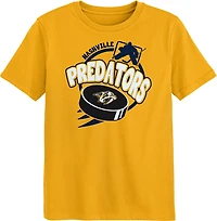 Outerstuff Boys' 4-7 Nashville Predators Slap Shot T-shirt
