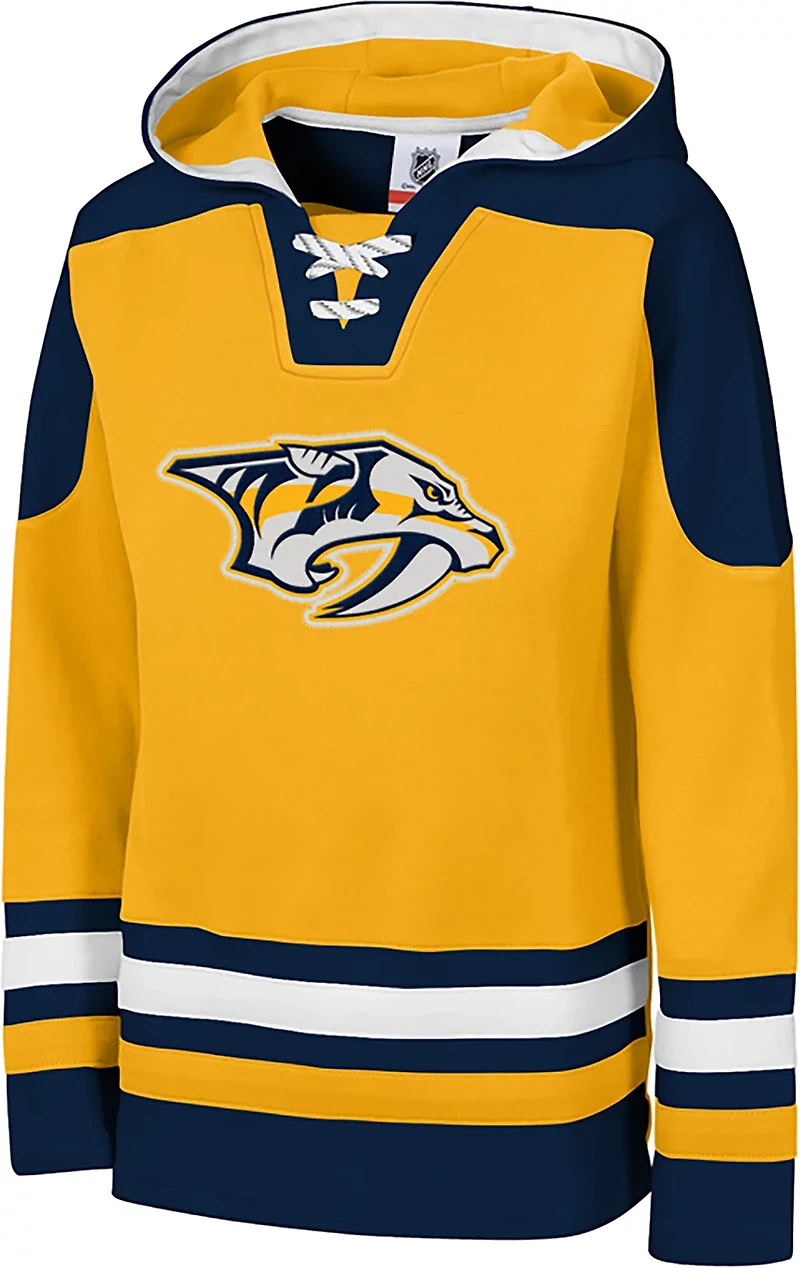 Outerstuff Youth Nashville Predators Home Pull Over Hockey Long Sleeve Hoodie