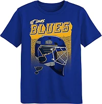 Outerstuff Boys' 4-7 St. Louis Blues Five Hole T-shirt