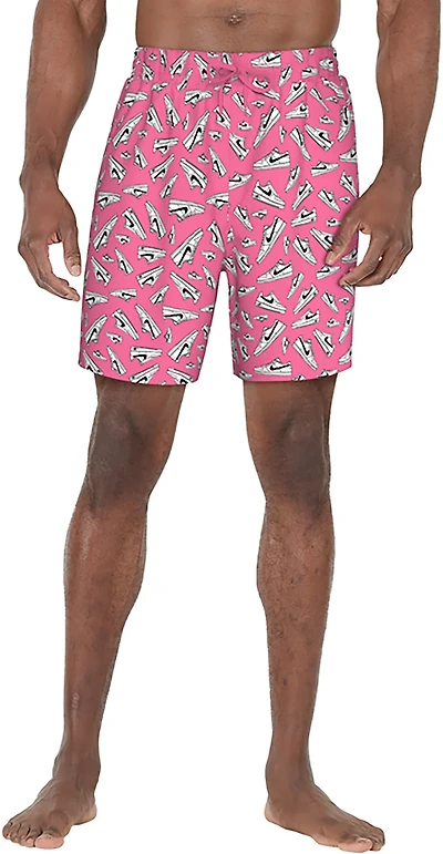 Nike Men's Tossed Sneakers Volley Swim Shorts 7