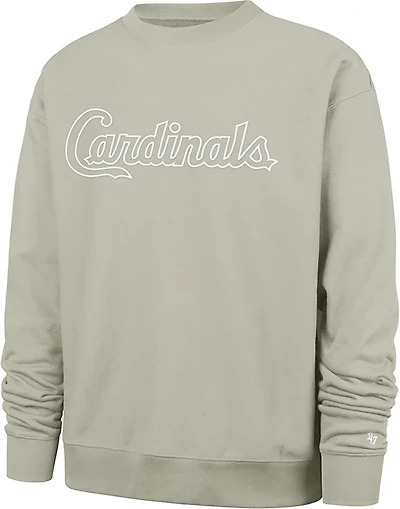 47 Brand Men's Cardinals Trademark Foundation Long Sleeve Crew Neck T-shirt