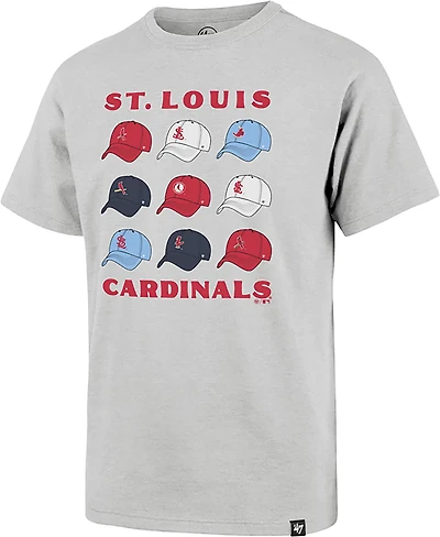47 Brand Youth Cardinals Cap Off Franklin Short Sleeve T-shirt
