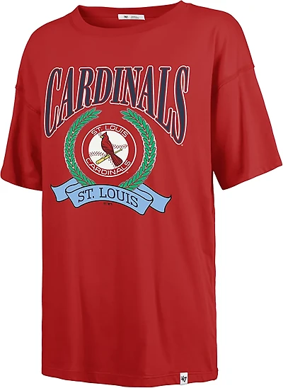 '47 Women's St. Louis Cardinals Flaunt Sadie Short Sleeve T-shirt