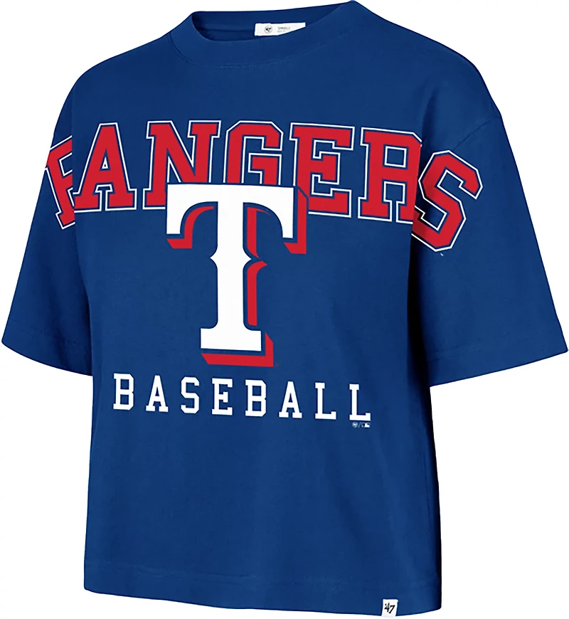 47 47 Brand Women's Rangers Outreach City Short Sleeve T-shirt at