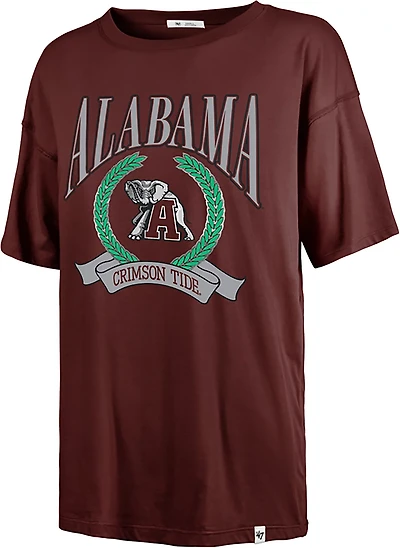 47 Brand Women's Alabama Flaunt Sadie Short Sleeve T-shirt