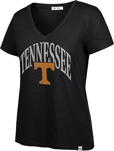 47 Brand Women's Tennessee Tried N True Slub V-neck Short Sleeve T-shirt