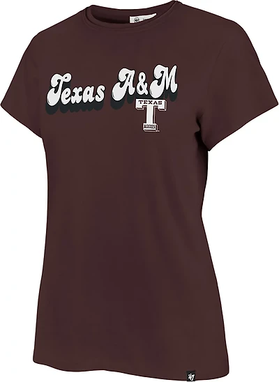 47 Brand Women's Texas A&M Mystic Frankie Short Sleeve T-shirt