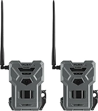 SpyPoint Flex Dark 40 MP Cellular Trail Cameras 2-Pack