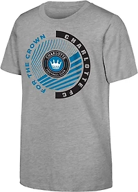 Outerstuff Youth Charlotte FC Center Circle T-shirt