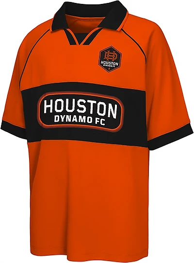 Outerstuff Boys' Houston Dynamo Flying High Johnny Collar Polo Shirt