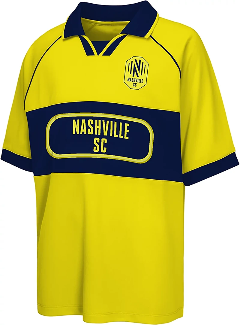 Outerstuff Boys' Nashville SC Flying High Johnny Collar Polo Shirt