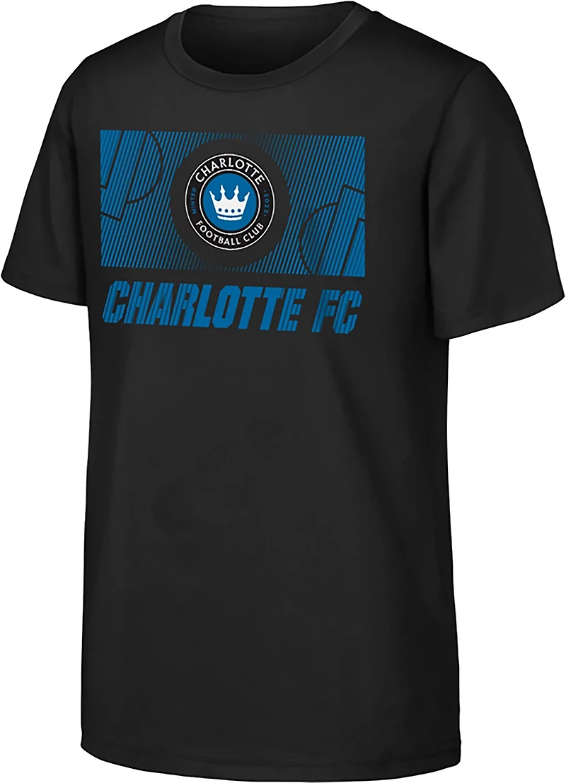 Outerstuff Youth Charlotte FC Full Pitch T-shirt