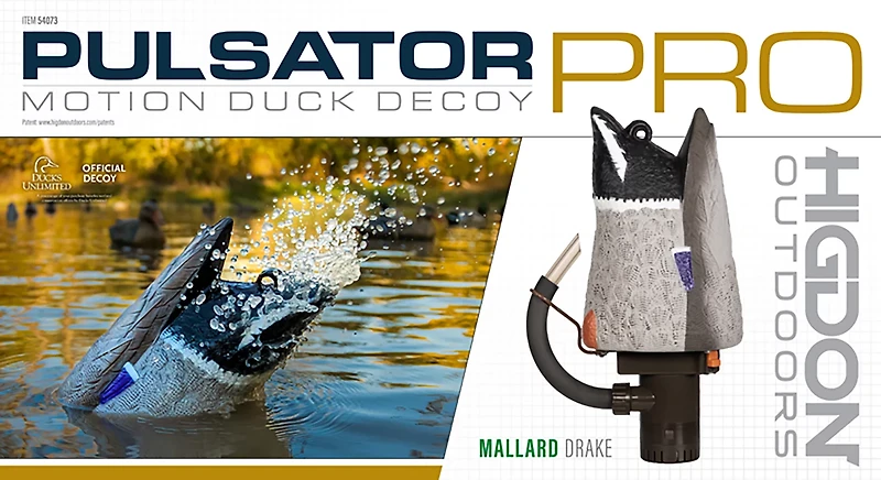 Higdon Pulsator Pro Mallard 3-D Duck Decoy