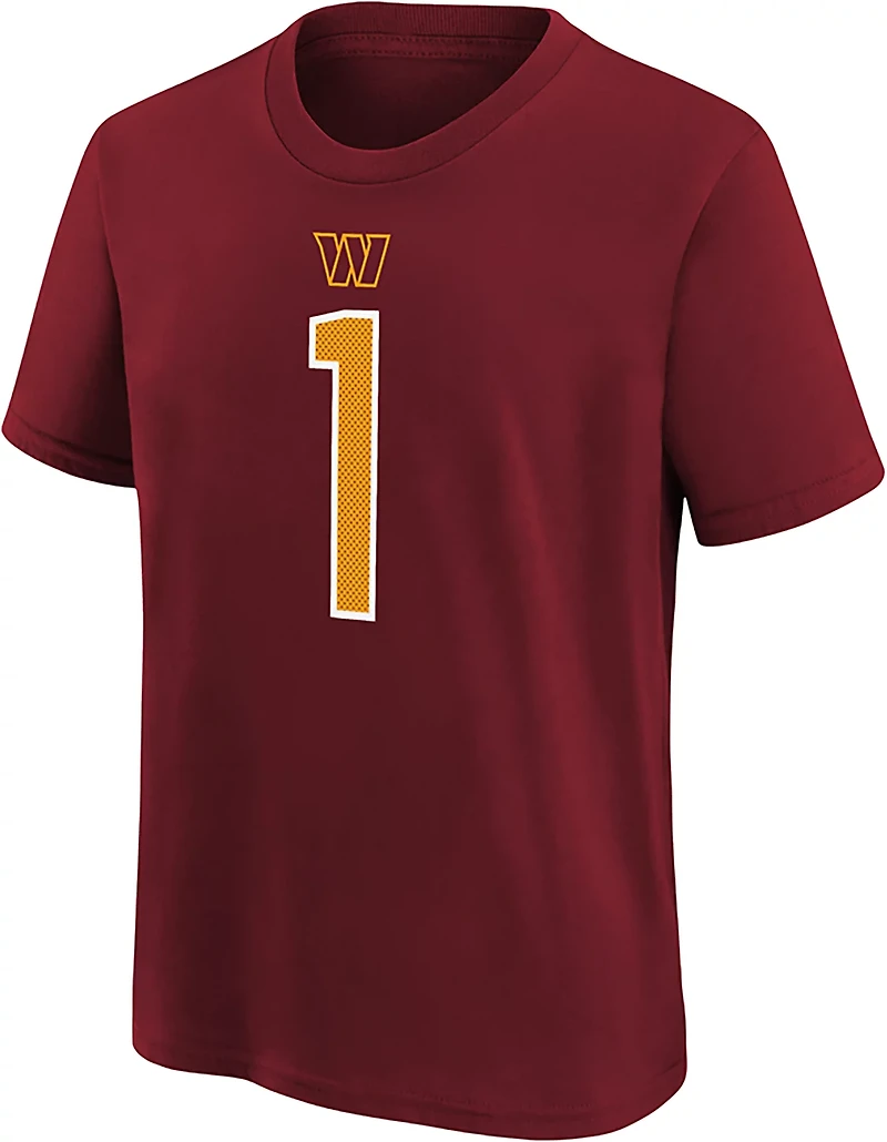 Nike Youth's Washington Commanders Deebo Samuel Sr. Fuse Player Name & Number Tee