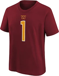 Nike Youth's Washington Commanders Deebo Samuel Sr. Fuse Player Name & Number Tee
