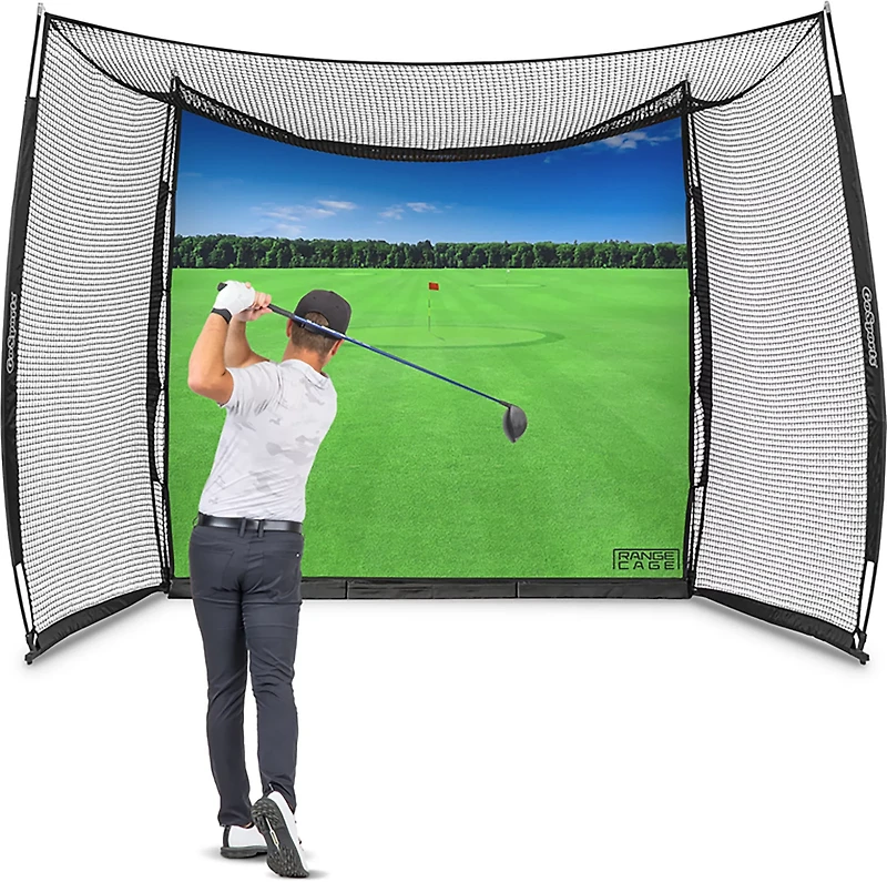 GoSports Range Cage Golf Practice Hitting Net