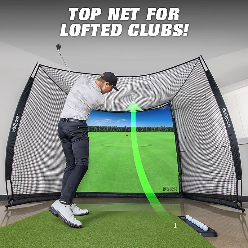 GoSports Range Cage Golf Practice Hitting Net